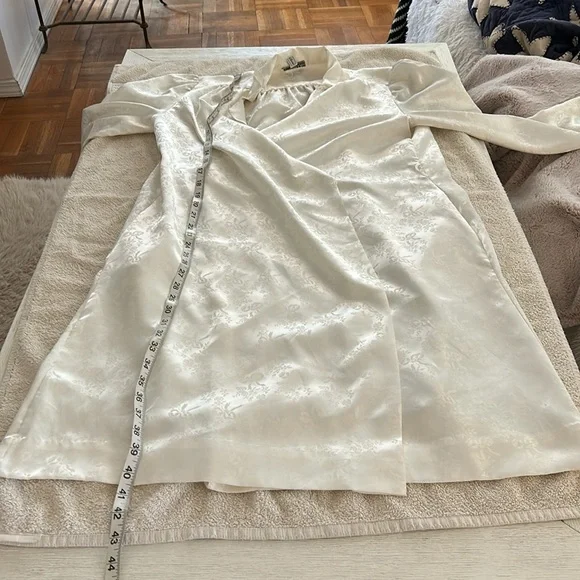 Vintage Christian Dior authentic rare ‘50’s satin robe made exclusively for Saks - Picture 16 of 16